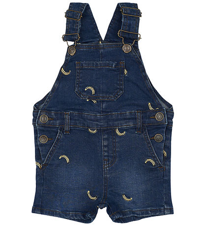 The New Siblings Smækbukser - TnstOtis - Medium Blue Denim EMB