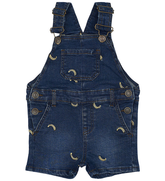 The New Siblings Smækbukser - TnstOtis - Medium Blue Denim EMB