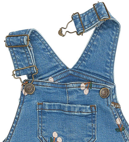 The New Siblings Smækbukser - TnstOvia - Light Blue Denim EMB The New Siblings Smækbukser - TnstOvia - Light Blue Denim EMB