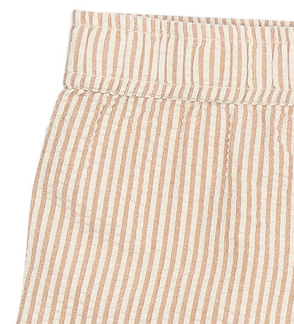 The New Siblings Shorts - TnstOpal - Indian Tan Striped m. Struk