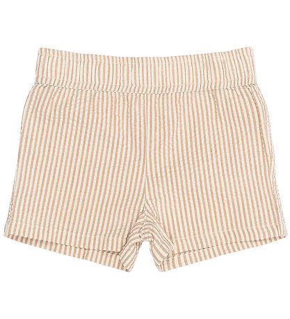 The New Siblings Shorts - TnstOpal - Indian Tan Striped m. Struk