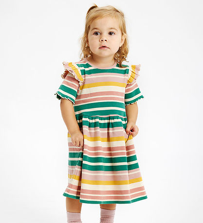 The New Siblings Kjole - TnstOcean - Rib - Multi Striped