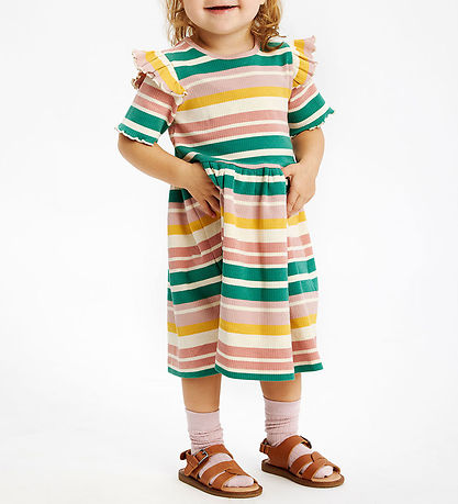 The New Siblings Kjole - TnstOcean - Rib - Multi Striped