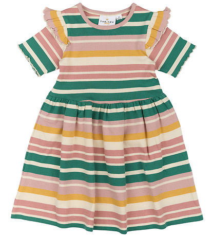 The New Siblings Kjole - TnstOcean - Rib - Multi Striped