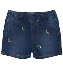 The New Siblings Shorts - TnstOtis - Medium Blue Denim EMB The New Siblings Shorts - TnstOtis - Medium Blue Denim EMB