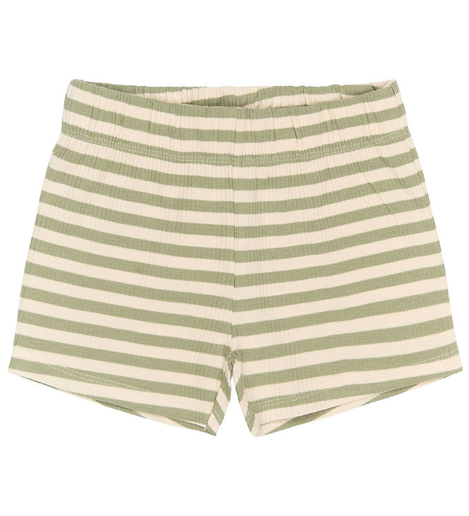 The New Siblings Shorts - TnstFro - Rib - Tea Striped
