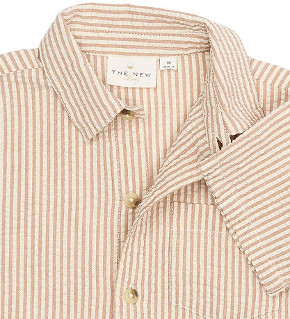 The New Siblings Shirt - TnstOpal - Indian Tan Striped