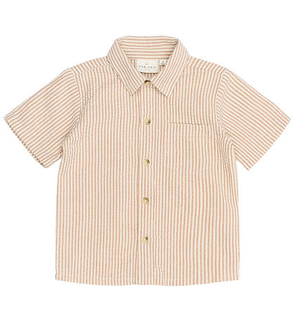 The New Siblings Shirt - TnstOpal - Indian Tan Striped