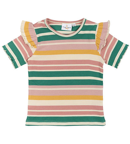 The New Siblings T-shirt - TnstOcean - Rib - Multi Striped