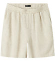 LMTD Shorts - Viskose/Hør - Noos - NlnFinen - Peyote