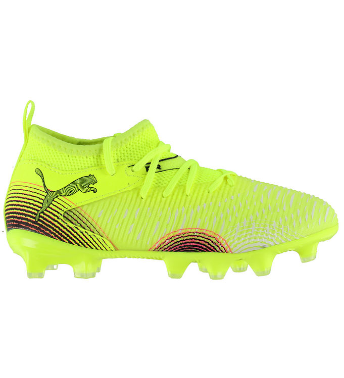 Puma Fodboldstøvler - Future 8 Match FG/AG Jr - Gul