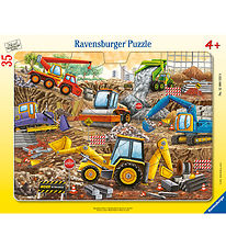 Ravensburger Puslespil - 35 Brikker - Working Hard