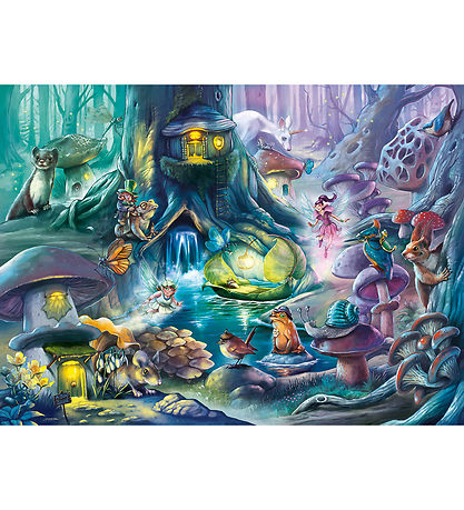 Ravensburger Puslespil - 150 Brikker - Magical Forest Ravensburger Puslespil - 150 Brikker - Magical Forest