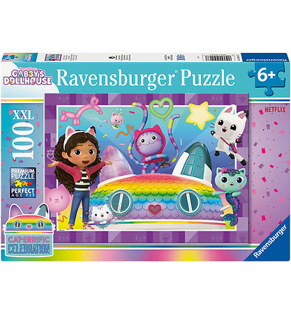 Ravensburger Puslespil - 100 Brikker - Gabby's Dollhouse Ravensburger Puslespil - 100 Brikker - Gabby's Dollhouse