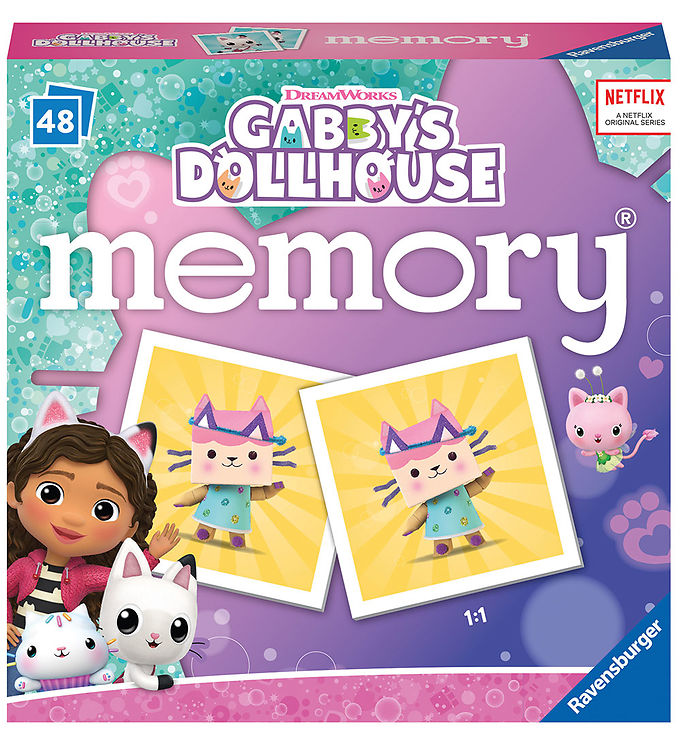 Ravensburger Vendespil - Mini - Gabby's Dollhouse