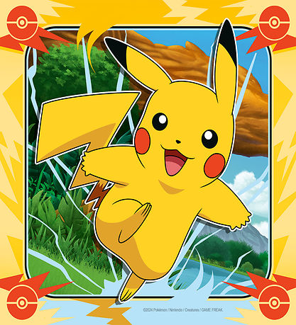 Ravensburger Puslespil - 3x49 Brikker - Pokémon