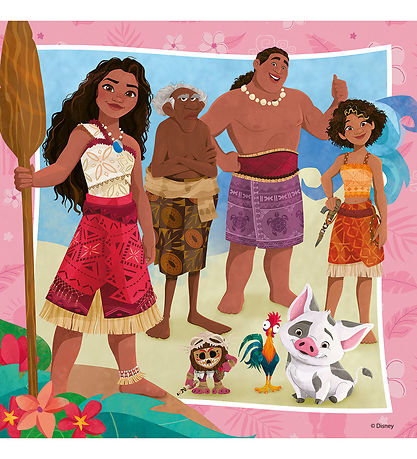 Ravensburger Puslespil - 3x49 brikker - Disney Vaiana Ravensburger Puslespil - 3x49 brikker - Disney Vaiana