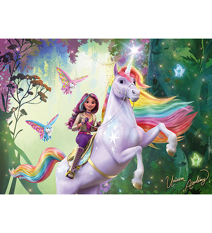 Ravensburger Puslespil - 100 Brikker - Unicorn Academy