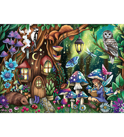 Ravensburger Puslespil - 1000 Brikker - In The Magical Forest Ravensburger Puslespil - 1000 Brikker - In The Magical Forest