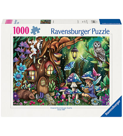 Ravensburger Puslespil - 1000 Brikker - In The Magical Forest