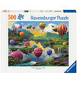 Ravensburger Puslespil - 500 Brikker - Air Balloon Valley Ravensburger Puslespil - 500 Brikker - Air Balloon Valley