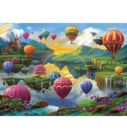 Ravensburger Puslespil - 500 Brikker - Air Balloon Valley Ravensburger Puslespil - 500 Brikker - Air Balloon Valley