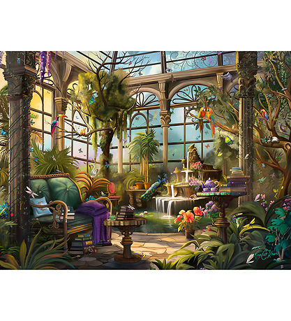 Ravensburger Puslespil - 1500 Brikker - The Greenhouse Ravensburger Puslespil - 1500 Brikker - The Greenhouse