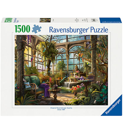 Ravensburger Puslespil - 1500 Brikker - The Greenhouse Ravensburger Puslespil - 1500 Brikker - The Greenhouse