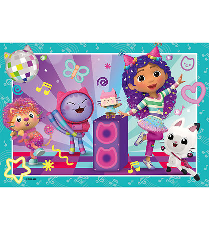 Ravensburger Puslespil - 2x24 Brikker - Gabby's Dollhouse