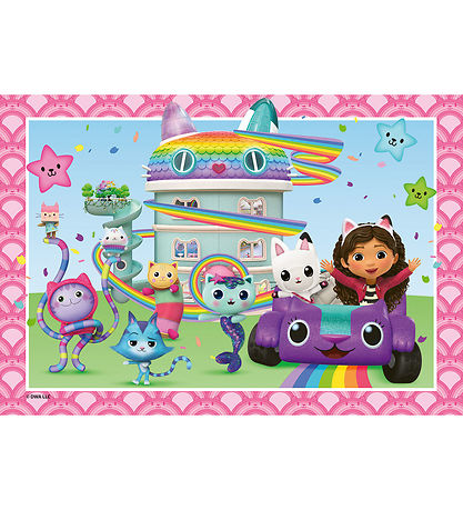 Ravensburger Puslespil - 2x24 Brikker - Gabby's Dollhouse Ravensburger Puslespil - 2x24 Brikker - Gabby's Dollhouse