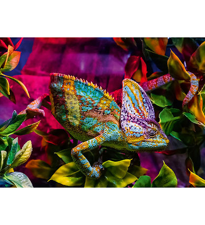 Ravensburger Puslespil - 500 Brikker - Chameleon Ravensburger Puslespil - 500 Brikker - Chameleon