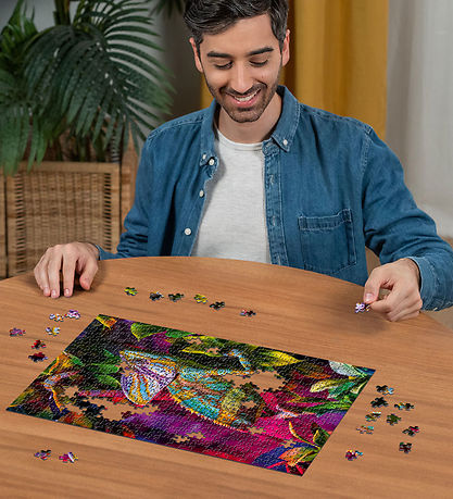Ravensburger Puslespil - 500 Brikker - Chameleon Ravensburger Puslespil - 500 Brikker - Chameleon