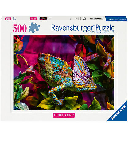 Ravensburger Puslespil - 500 Brikker - Chameleon Ravensburger Puslespil - 500 Brikker - Chameleon