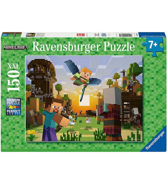 Ravensburger Puslespil - 150 Brikker - Minecraft Architecture an