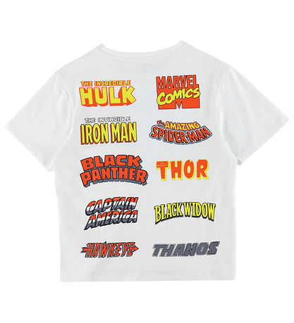 Name it t-shirt - NkmAdriel - Bright White m. Print Name it t-shirt - NkmAdriel - Bright White m. Print