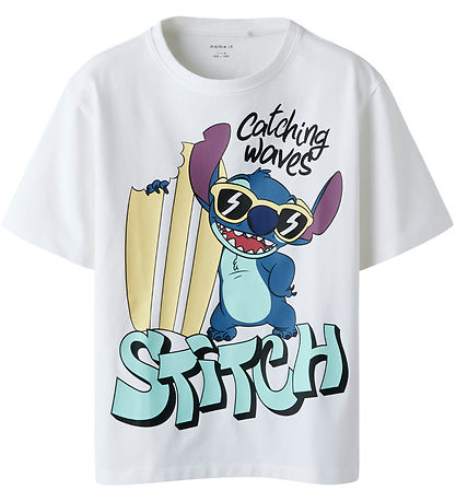 Name it T-shirt - NkmAbbu - Bright White Name it T-shirt - NkmAbbu - Bright White