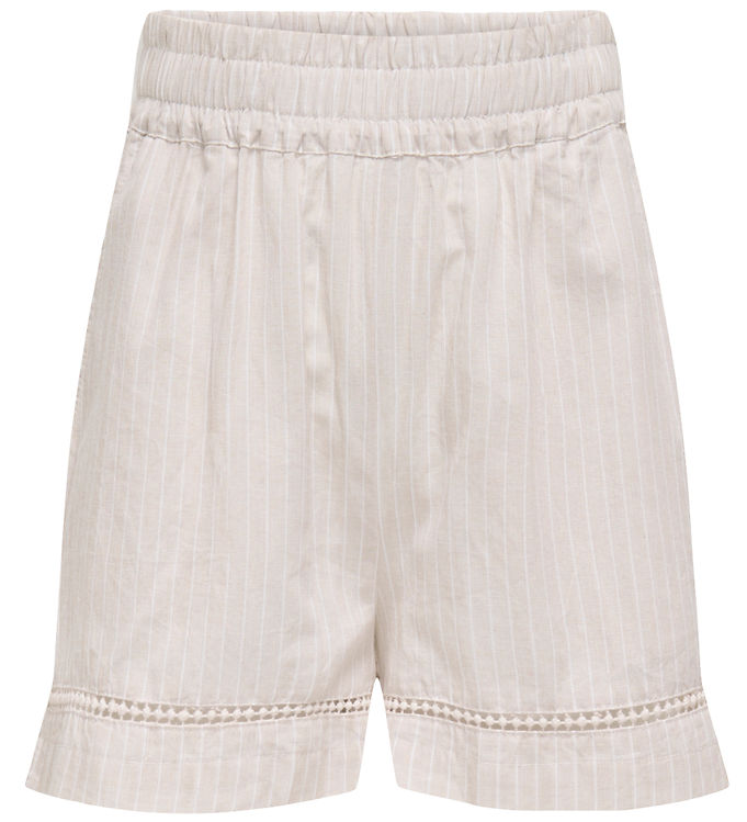 Kids Only Shorts - KogDaimi - Feather Gray/White