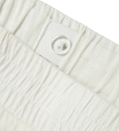 LMTD Shorts - Viskose/Hør - Noos - NlnFinen - White Alyssum LMTD Shorts - Viskose/Hør - Noos - NlnFinen - White Alyssum