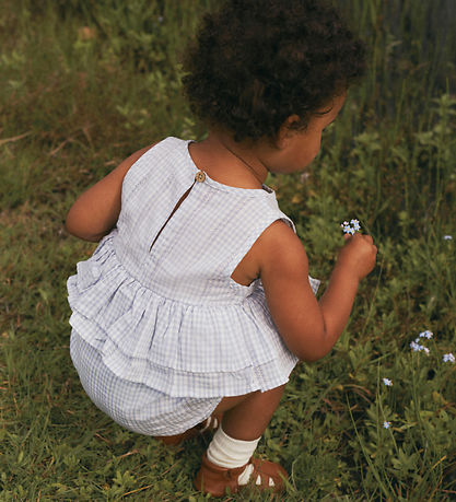 Lil' Atelier Sommerdragt - NbfHazelle - Zen Blue