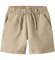 Lil' Atelier Sweatshorts - NmmOmads - Irish Cream Lil' Atelier Sweatshorts - NmmOmads - Irish Cream