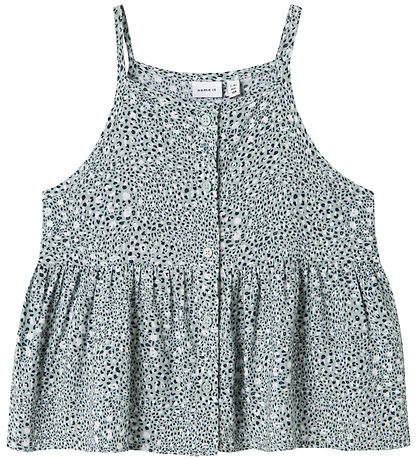 Name It Top - NkfJilli - Strap - Aqua Gray/Leo
