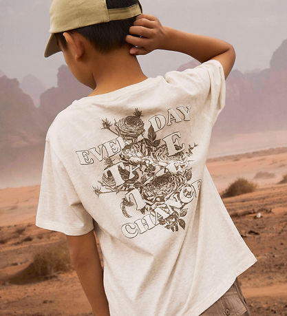 Name It T-shirt - NkmHadda - Peyote Melange