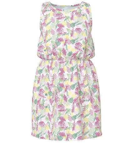 Name It Kjole - NkfVigga - Bright White/Tropic Name It Kjole - NkfVigga - Bright White/Tropic
