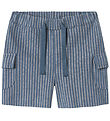 Name It Shorts - NbmHelmar - Blue Mirage m. Striber