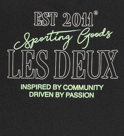 Les Deux T-shirt - Allen - Black