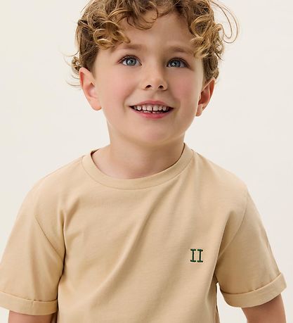 Les Deux T-shirt - Norregaard - Irish Cream Les Deux T-shirt - Norregaard - Irish Cream