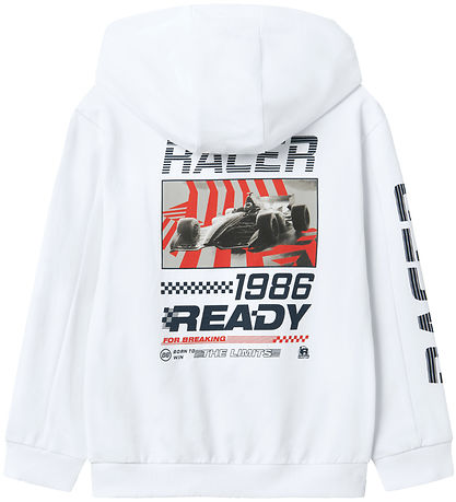 Name it Cardigan - NkmHepaw - Bright White m. Print