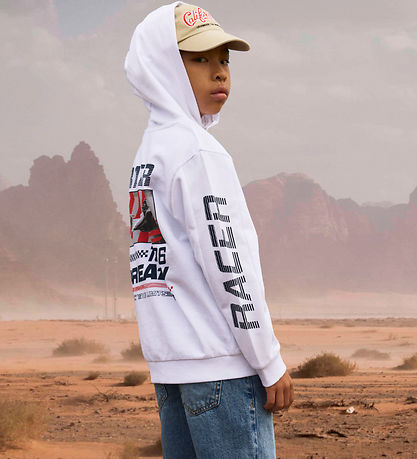 Name it Cardigan - NkmHepaw - Bright White m. Print