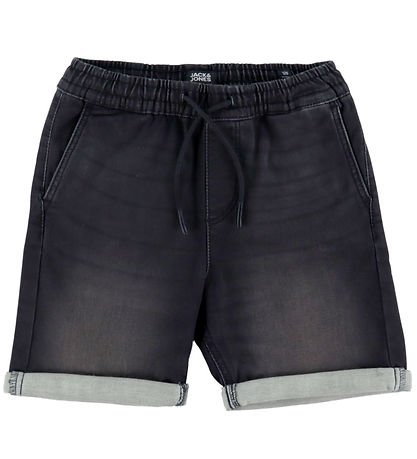 Jack & Jones Shorts - JjRick JjLane - Black Denim