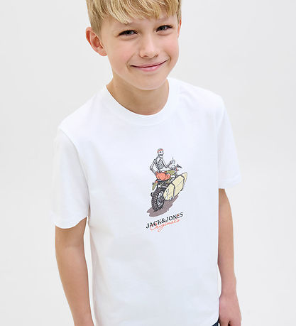 Jack & Jones T-shirt - Jorskull - Bright White